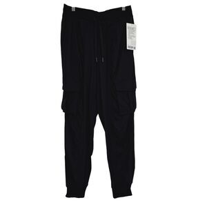 Lululemon Womens Dance Studio Relaxed Fit Cargo Jogger Size S Black